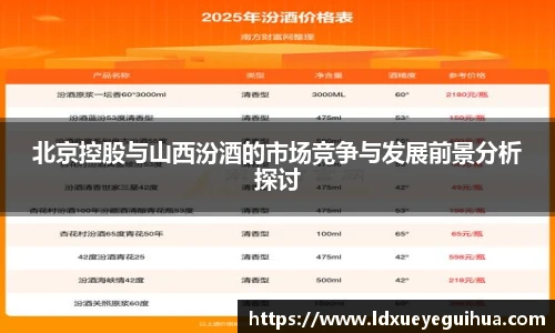 北京控股与山西汾酒的市场竞争与发展前景分析探讨